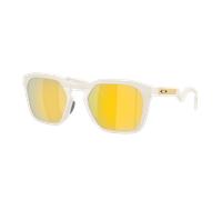 Oakley Unisex Sunglass OO9533 HSTN SQ - Frame color: Matt Mist, Lens color: Prizm 24K Polarized