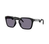 Oakley Unisex Sunglass OO9533 HSTN SQ - Frame color: Matte Black, Lens color: Prizm Grey