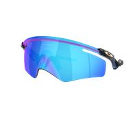 Oakley Unisex Sunglass QNTM Kato™ - Frame color: Transparent Stonewash, Lens color: Prizm Sapphire