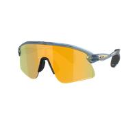 Oakley Unisex Sunglass Stunt Devil S - Frame color: Matt Transparent Abyss, Lens color: Prizm 24K
