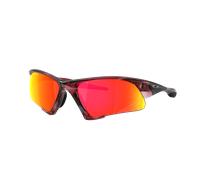 Oakley Unisex Sunglass Suture Jacket® Basecamp Collection - Frame color: Transparent Iron Red, Lens color: Prizm Ruby