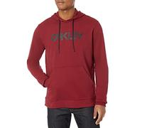 Oakley Unisex's B1b Pullover Hoodie 2.0 Sweatshirt, Black/Iron Red, S