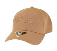 Oakley Unisex's Embossed 6 Panel Stretch Hat Cap, Coyote, L-XL