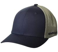 Oakley Unisex's Golf Cresting Trucker Cap, Fathom/Stone Grey, L-XL