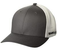 Oakley Golf Cresting Trucker, Forged Iron/White, Large-X-Large