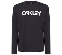 Oakley Unisex's Mark Ii Long Sleeve Tee 2.0 T-Shirt, Black/White, XS