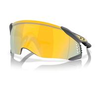 Oakley Velo Kato Prizm 24K Cycling Sunglasses - Matt Carbon / Prizm 24K / OO9501-0552