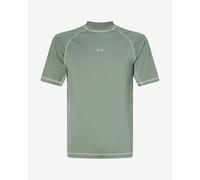 Oakley Apparel Ventura Short Sleeve Rash Guard Green XL Man