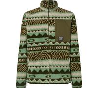 Oakley - Warm Fleeces - Mountain Fire Sherpa Green Norway Pattern for Men - Size L Green L
