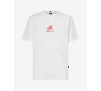 Oakley Waterscape Frog short sleeve T-shirt white red - M