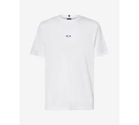 Oakley Waterscape Hibiscus short sleeve T-shirt white blue - M