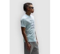 Oakley Apparel Waterscape Waves Uv Short Sleeve T-shirt Blue XL Men