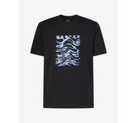 Oakley Apparel Waterscape Waves Uv Short Sleeve T-shirt Black M Man