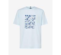 Oakley Waterscape Waves short sleeve T-shirt blue - S
