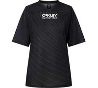 OAKLEY WMNS FACTORY PILOT RC SS women's jersey blackout black S