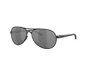 Oakley Woman Sunglass OO4079 Feedback - Frame color: Polished Black, Lens color: Prizm Black Polarized