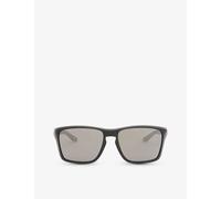 Oakley Womens Black Oo9448 Rectangular-frame Brand-plaque Sunglasses