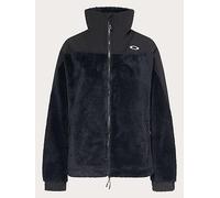 Oakley Womens Mountain Fire Sherpa Fleece, Black, Size Xs, Women Black