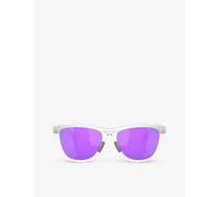 Oakley Womens Oakley Oo9284 Frogskins™ Range Round-Frame O Matter™ Sunglasses Clear