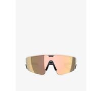 Oakley Womens Oakley Ow8001 Rectangle Meta AI Acetate Sunglasses White