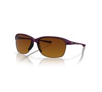 Oakley OO9191 UNSTOPPABLE 919103 Woman Sunglasses O_matter Violet Brown Squared Polarized Gradient