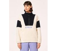 Oakley Women's TNP Ember Half Zip RC Fleece - White, White, Size Xs, Women White