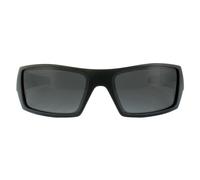 Oakley Wrap Mens Matt Black Iridium Polarized Sunglasses - One Size