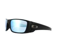Oakley Man OO9096 FUEL CELL 9096D8 Sunglasses O_matter Black Blue Squared Polarized Prizm