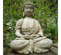 Oakleystone Northern Medium Enlightened Buddha Buddha Statue Garden Ornament