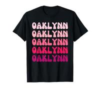 Oaklynn First Name Minimalist Design T-Shirt