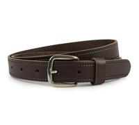 Oakridge Mens Brown Leather Belt 1" Wide - Medium