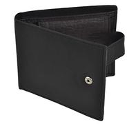 Oakridge Mens Leather Classic Tabbed Wallet Gift Compact Handy