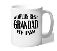 Oakridge Park Gifts Worlds Best Grandad by Par Mug Names Fathers Day Gift Cup (Black Print)