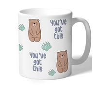 Oakridge Park Gifts You've Got This Gift, Cute Bear Mug, Light Brown