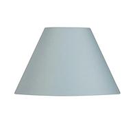Oaks Lighting 10-inch Cotton Coolie Shade, Light Blue