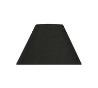 Oaks Lighting 12-inch Cotton Coolie Shade, Black, S501/12 BK