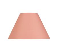 Oaks Lighting 14-inch Cotton Coolie Shade, Pale Pink