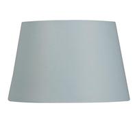 Oaks Lighting 14-inch Cotton Drum Shade, Light Blue