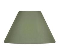 Oaks Lighting Cotton Coolie Shade, 14-inch, Fabric, Sage Green