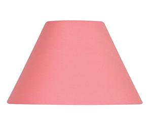 Oaks Lighting Cotton Coolie Shade, 14-inch, Salmon, Fabric