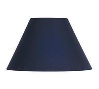 Oaks Lighting Cotton Coolie Shade, 8-inch, Navy, Fabric