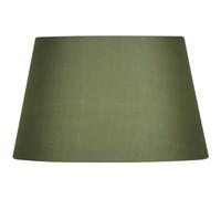 Oaks Lighting Cotton Drum Shade, 14-inch, Fabric, Sage Green, S901/14 SE