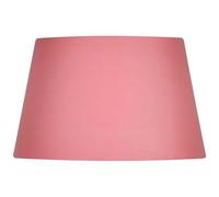 Oaks Lighting Cotton Drum Shade, 14-inch, Fabric, Salmon Pink, S901/14 SM