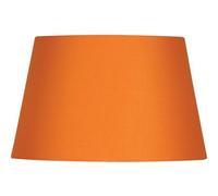 Oaks Lighting Cotton Drum Shade, 14-inch, Fabric, Satsuma/Orange