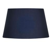 Oaks Lighting Cotton Drum Shade, 8-inch, Navy, Fabric