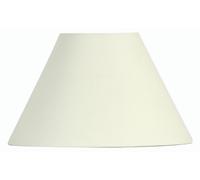 Oaks Lighting S501/8 CREAM Cotton Coolie Shade, 8-inch, Cream