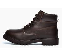 Oaktrak Baxter Men's Leather Boots | Boots | Dark Brown | UK Size 7