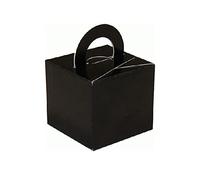 OakTree 10 Balloon Weight/Cake/Favour Boxes Black
