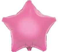 Oaktree 19" Star Unpackaged Foil Balloon - Suitable for Air or Helium, Birthday, Party Decoration (Pastel Pink)