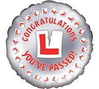 Oaktree 228649 18" Passed Your Driving Test Congratulations Foil Helium Balloon